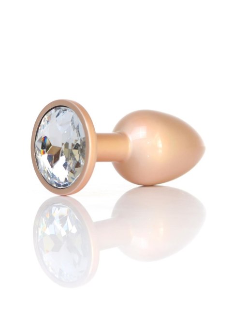 Plug-Jewellery Pearl Gold PLUG- Clear S B - Series HeavyFun Plug-Jewellery Pearl Gold PLUG- Clear S B - Series HeavyFun