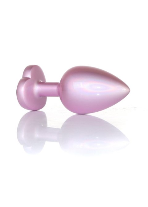 Plug-Jewellery Pearl Pink Heart PLUG- Clear L B - Series HeavyFun Plug-Jewellery Pearl Pink Heart PLUG- Clear L B - Series HeavyFun