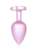 Plug-Jewellery Pearl Pink Heart PLUG- Clear L B - Series HeavyFun Plug-Jewellery Pearl Pink Heart PLUG- Clear L B - Series HeavyFun