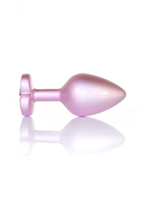 Plug-Jewellery Pearl Pink Heart PLUG- Clear M B - Series HeavyFun Plug-Jewellery Pearl Pink Heart PLUG- Clear M B - Series HeavyFun