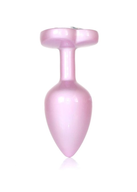 Plug-Jewellery Pearl Pink Heart PLUG- Clear S B - Series HeavyFun Plug-Jewellery Pearl Pink Heart PLUG- Clear S B - Series HeavyFun