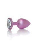Plug-Jewellery Pearl Pink PLUG- Clear L B - Series HeavyFun Plug-Jewellery Pearl Pink PLUG- Clear L B - Series HeavyFun