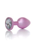 Plug-Jewellery Pearl Pink PLUG- Clear M B - Series HeavyFun Plug-Jewellery Pearl Pink PLUG- Clear M B - Series HeavyFun