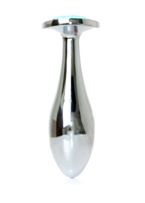 Plug-Jewellery Silver PLUG- Light Blue L B - Series HeavyFun Plug-Jewellery Silver PLUG- Light Blue L B - Series HeavyFun