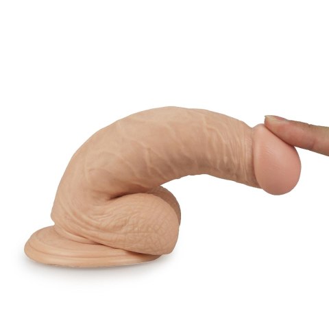 7"" Real Extreme Dildo Flesh Lovetoy 7"" Real Extreme Dildo Flesh Lovetoy