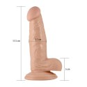 7"" Real Extreme Dildo Flesh Lovetoy 7"" Real Extreme Dildo Flesh Lovetoy