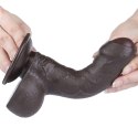 7'' Sliding Skin Dual Layer Dong Black Lovetoy 7'' Sliding Skin Dual Layer Dong Black Lovetoy