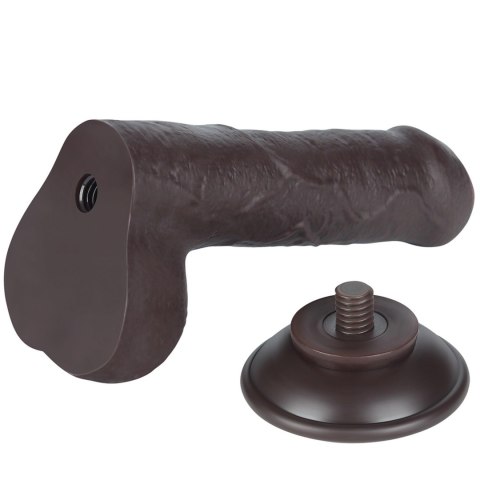 7'' Sliding Skin Dual Layer Dong Black Lovetoy 7'' Sliding Skin Dual Layer Dong Black Lovetoy