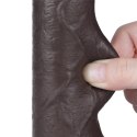 7'' Sliding Skin Dual Layer Dong Black Lovetoy 7'' Sliding Skin Dual Layer Dong Black Lovetoy
