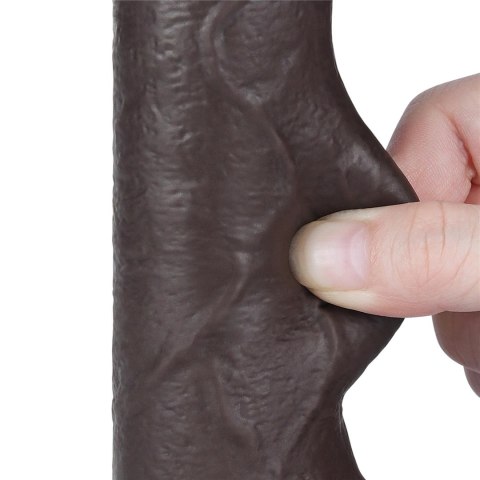 7'' Sliding Skin Dual Layer Dong Black Lovetoy 7'' Sliding Skin Dual Layer Dong Black Lovetoy