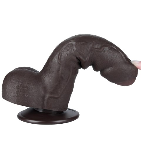 7'' Sliding Skin Dual Layer Dong Black Lovetoy 7'' Sliding Skin Dual Layer Dong Black Lovetoy