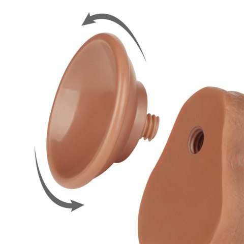 7'' Sliding Skin Dual Layer Dong Brown Lovetoy 7'' Sliding Skin Dual Layer Dong Brown Lovetoy