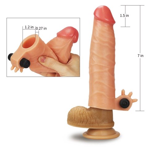 Add 1.5" Vibrating
Silicone Extender Lovetoy Add 1.5" Vibrating
Silicone Extender Lovetoy