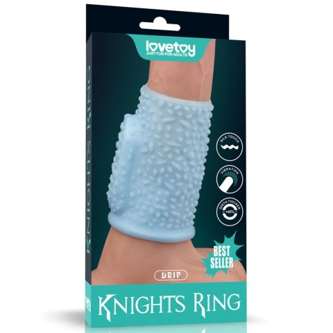 Vibrating Drip Knights Ring Lovetoy Vibrating Drip Knights Ring Lovetoy