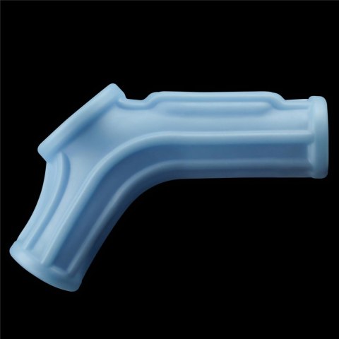 Vibrating Ridge Knights Ring with Scrotum Sleeve Lovetoy