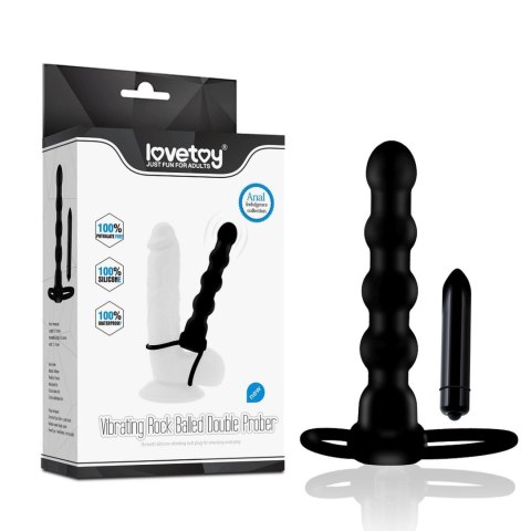 Vibrating Rock Balled Double Prober Lovetoy Vibrating Rock Balled Double Prober Lovetoy
