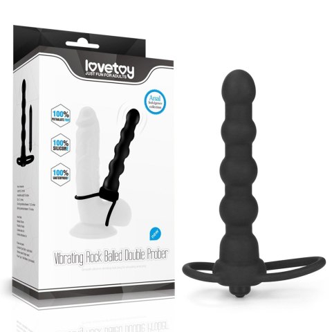 Vibrating Rock Balled Double Prober Lovetoy Vibrating Rock Balled Double Prober Lovetoy