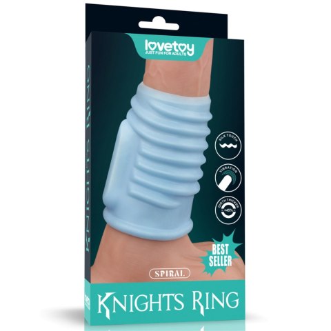 Vibrating Spiral Knights Ring Lovetoy