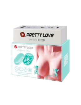 ABS, 3 intensities of electric stimulation, 7 vibration settings, USB rechargeable. Pretty Love