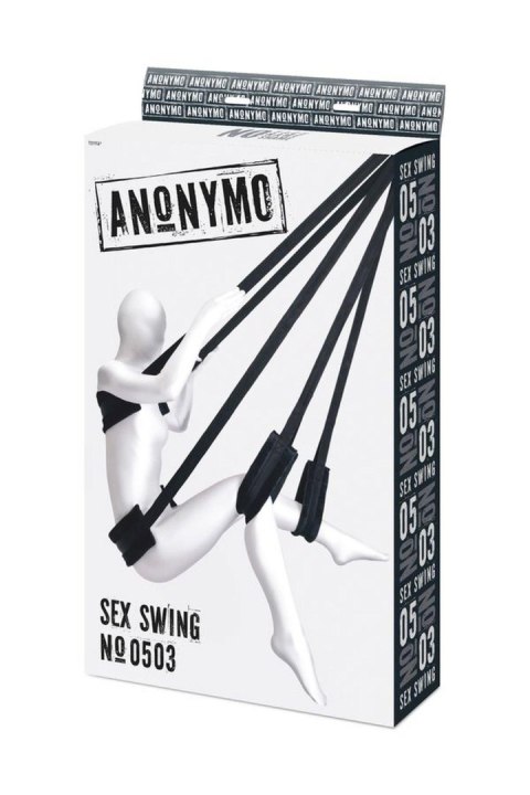 Anonymo Sex swing, Velour, black Anonymo by TOYFA Anonymo Sex swing, Velour, black Anonymo by TOYFA