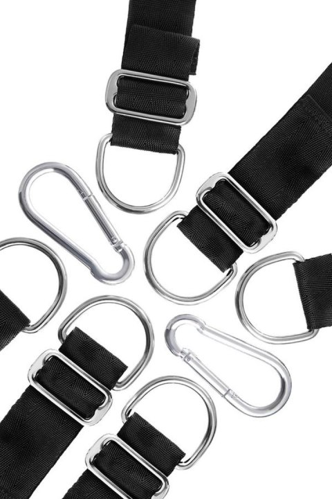 Anonymo Sex swing, Velour, black Anonymo by TOYFA Anonymo Sex swing, Velour, black Anonymo by TOYFA