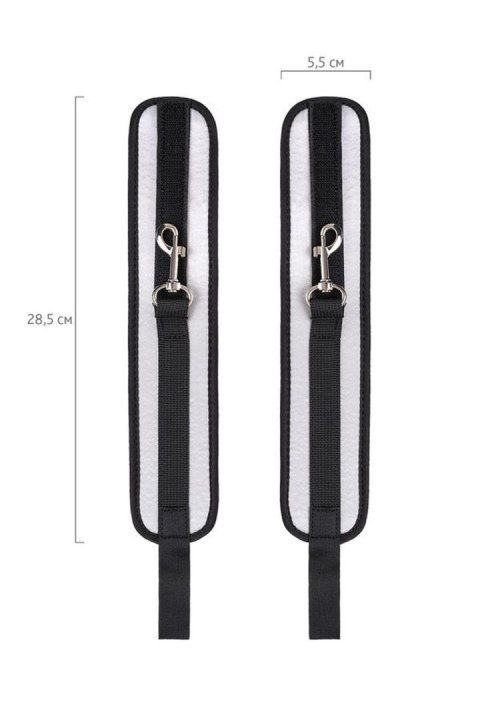 Anonymo anclecuffs, polyester, silver, 28.5 cm Anonymo by TOYFA Anonymo anclecuffs, polyester, silver, 28.5 cm Anonymo by TOYFA