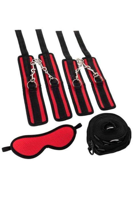 Anonymo bandage set, polyester, red Toyfa Anonymo bandage set, polyester, red Toyfa