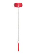 Anonymo collar, PU leather, red Toyfa Anonymo collar, PU leather, red Toyfa