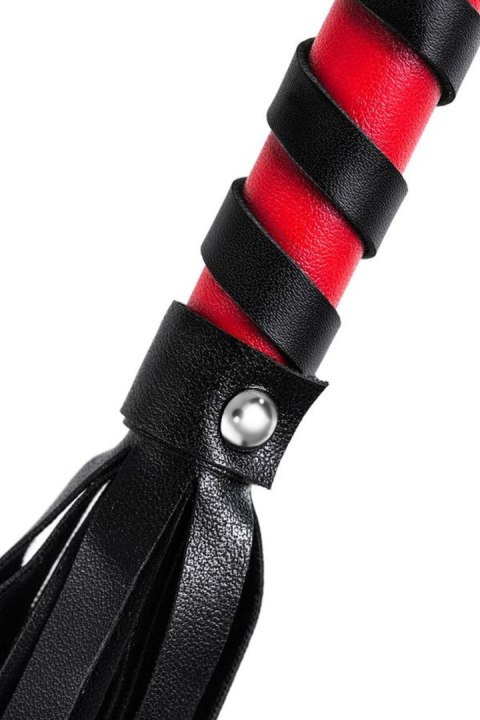 Anonymo flogger, PU leather, black, 45 cm Anonymo by TOYFA Anonymo flogger, PU leather, black, 45 cm Anonymo by TOYFA