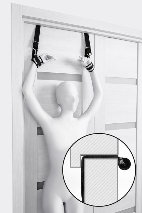 Anonymo hand clamps, polyester, silver, 23 cm Anonymo by TOYFA Anonymo hand clamps, polyester, silver, 23 cm Anonymo by TOYFA