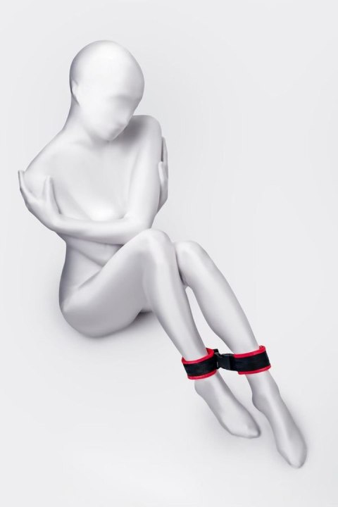 Anonymo handcuffs, velour, red, 29 cm Anonymo by TOYFA Anonymo handcuffs, velour, red, 29 cm Anonymo by TOYFA