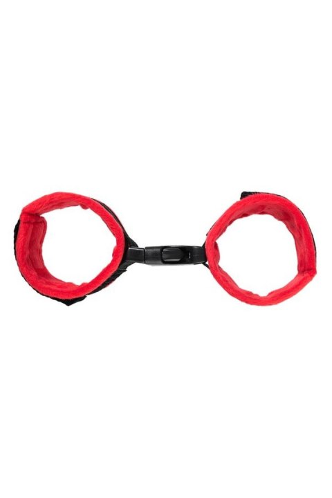 Anonymo handcuffs, velour, red, 29 cm Anonymo by TOYFA Anonymo handcuffs, velour, red, 29 cm Anonymo by TOYFA