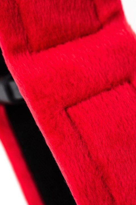 Anonymo handcuffs, velour, red, 29 cm Anonymo by TOYFA Anonymo handcuffs, velour, red, 29 cm Anonymo by TOYFA