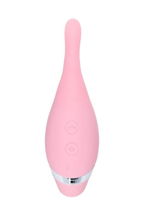 Multifunctional erogenous zone stimulator Flovetta by Toyfa DAHLIA, silicone, pink, 14 cm Toyfa Multifunctional erogenous zone stimulator Flovetta by Toyfa DAHLIA, silicone, pink, 14 cm Toyfa