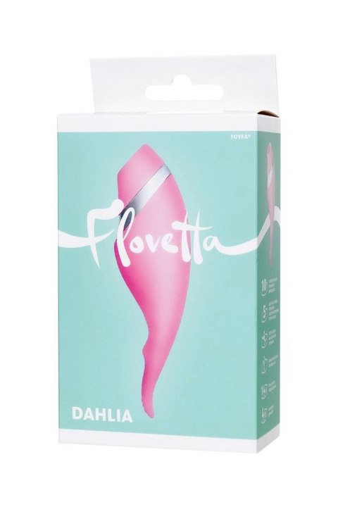 Multifunctional erogenous zone stimulator Flovetta by Toyfa DAHLIA, silicone, pink, 14 cm Toyfa Multifunctional erogenous zone stimulator Flovetta by Toyfa DAHLIA, silicone, pink, 14 cm Toyfa
