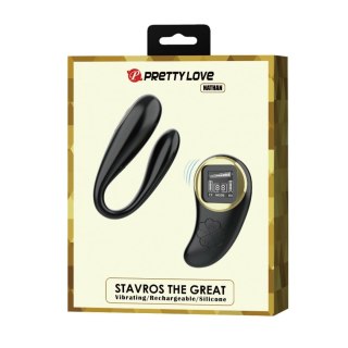 PRETTY LOVE - Nathan, Wireless remote control 9 speed levels 10 vibration functions, ABS Silicone , USB rechargeable Pretty Love