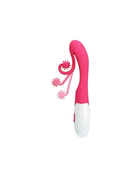 ROMANCE - PINK VIBRATOR AND STIMULATOR 30 SPEEDS Pretty Love ROMANCE - PINK VIBRATOR AND STIMULATOR 30 SPEEDS Pretty Love
