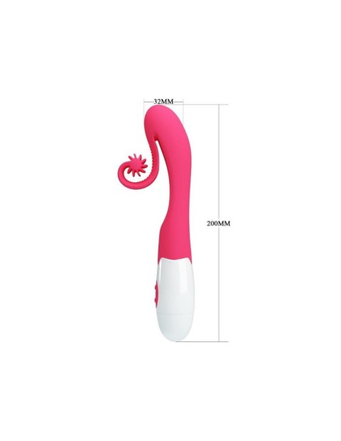 ROMANCE - PINK VIBRATOR AND STIMULATOR 30 SPEEDS Pretty Love ROMANCE - PINK VIBRATOR AND STIMULATOR 30 SPEEDS Pretty Love