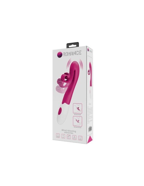ROMANCE - PINK VIBRATOR AND STIMULATOR 30 SPEEDS Pretty Love ROMANCE - PINK VIBRATOR AND STIMULATOR 30 SPEEDS Pretty Love