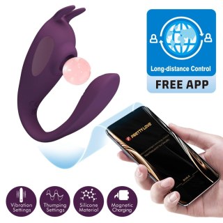 SHEY, 10 vibration functions 10 tapping functions Mobile APP Long-distance Control Pretty Love
