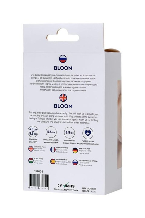 ToDo Bloom Blue Expander Plug S ToDo by TOYFA ToDo Bloom Blue Expander Plug S ToDo by TOYFA