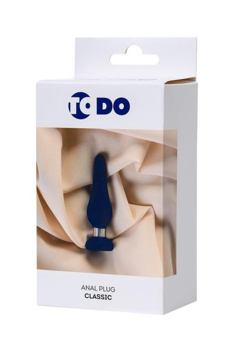 ToDo Classic Blue Anal Plug S ToDo by TOYFA ToDo Classic Blue Anal Plug S ToDo by TOYFA