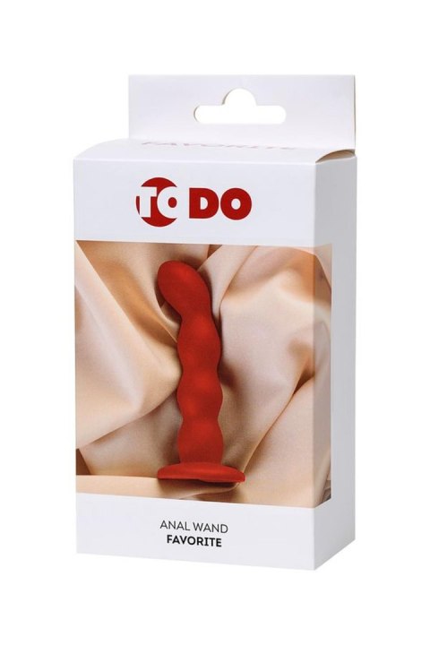 ToDo Favorite Red Anal Wand ToDo by TOYFA ToDo Favorite Red Anal Wand ToDo by TOYFA
