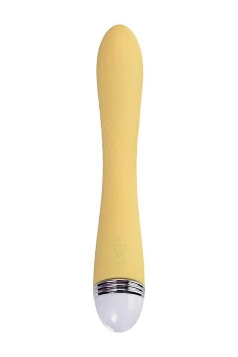 Vibrator Flovetta by Toyfa Calla, silicone, yellow, 22 cm Flovetta Vibrator Flovetta by Toyfa Calla, silicone, yellow, 22 cm Flovetta