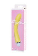 Vibrator Flovetta by Toyfa Calla, silicone, yellow, 22 cm Flovetta Vibrator Flovetta by Toyfa Calla, silicone, yellow, 22 cm Flovetta