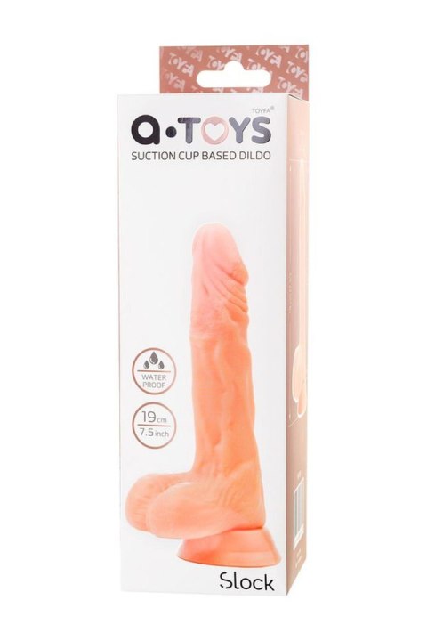 A-TOYS, Realistic Dildo, TPE, Flesh, 14 cm A-Toys A-TOYS, Realistic Dildo, TPE, Flesh, 14 cm A-Toys