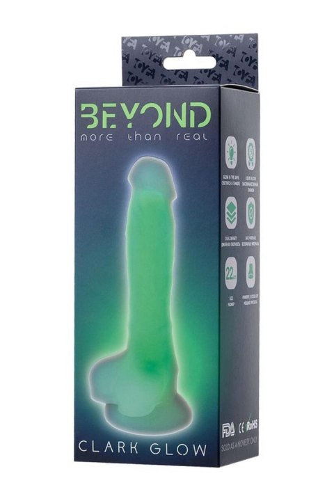 BEYOND BY TOYFA Clark Glow Green 16,5cm Beyond by Toyfa BEYOND BY TOYFA Clark Glow Green 16,5cm Beyond by Toyfa