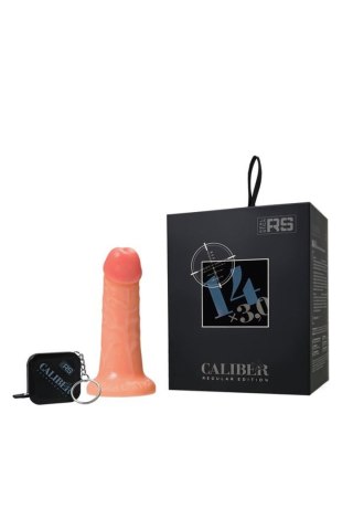 Realistic dildo Caliber 14/3 , PVC, flesh, length 14cm, diameter 3cm Caliber by RealStick