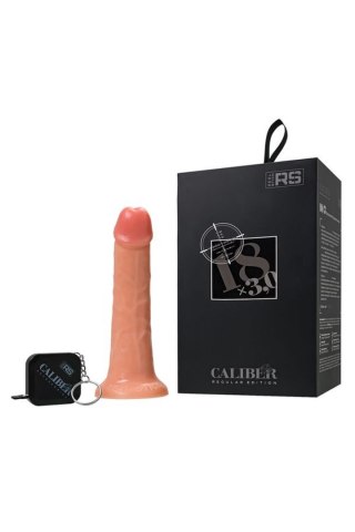 Realistic dildo Caliber 18/3 , PVC, flesh, length 18cm, diameter 3cm Caliber by RealStick
