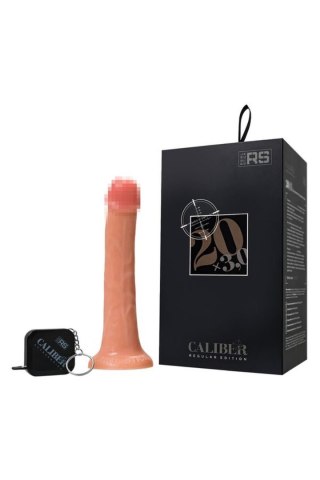 Realistic dildo Caliber 20/3 , PVC, flesh, length 20cm, diameter 3cm Caliber by RealStick